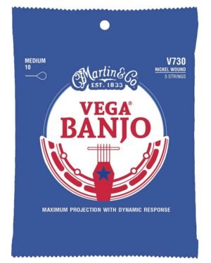 string set 5-string banjo, medium, 010-012-016-023-010
