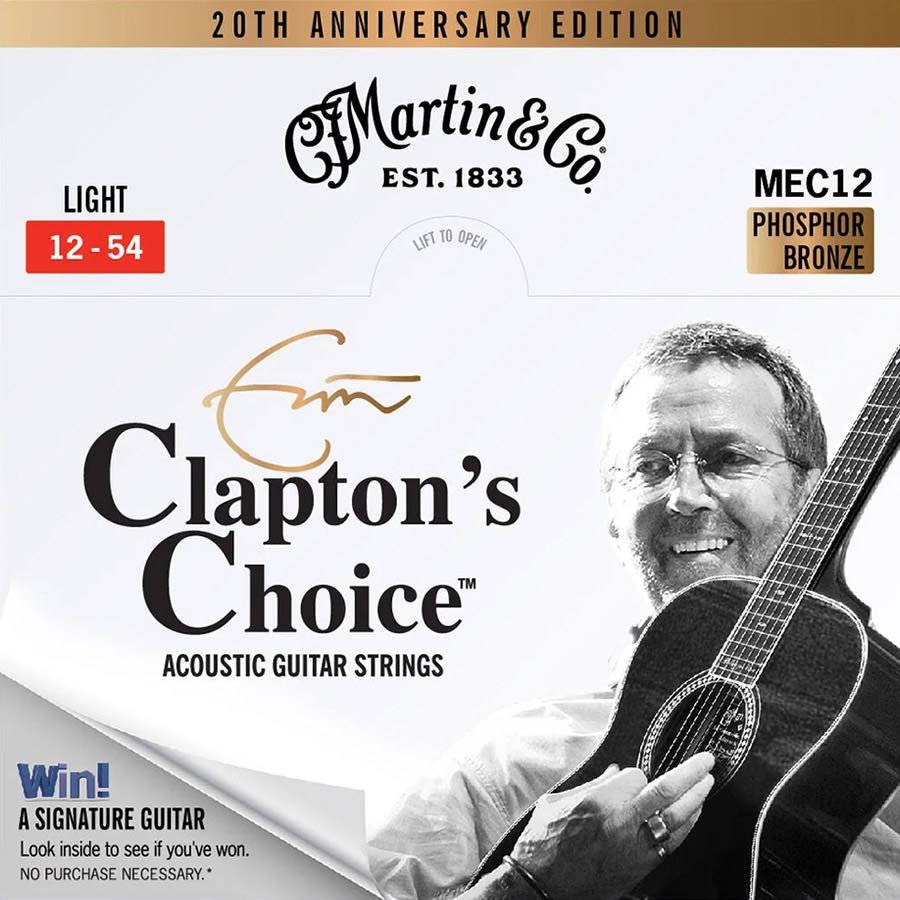 string set 92/8 phosphor bronze, Eric Clapton, light, 012-016-025-032-042-054