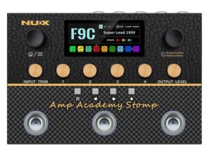 compact guitar amp modeler, AMP ACADEMY STOMP, Monarch series modeler & profiler