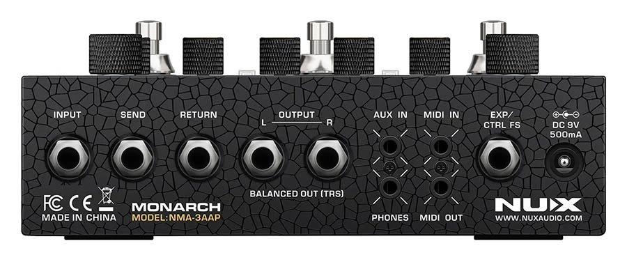 compact guitar amp modeler, AMP ACADEMY STOMP, Monarch series modeler & profiler - Afbeelding 4