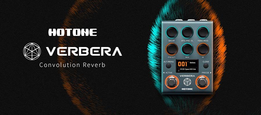 convolution reverb effects processor VERBERA, with 9V power supply - Afbeelding 8