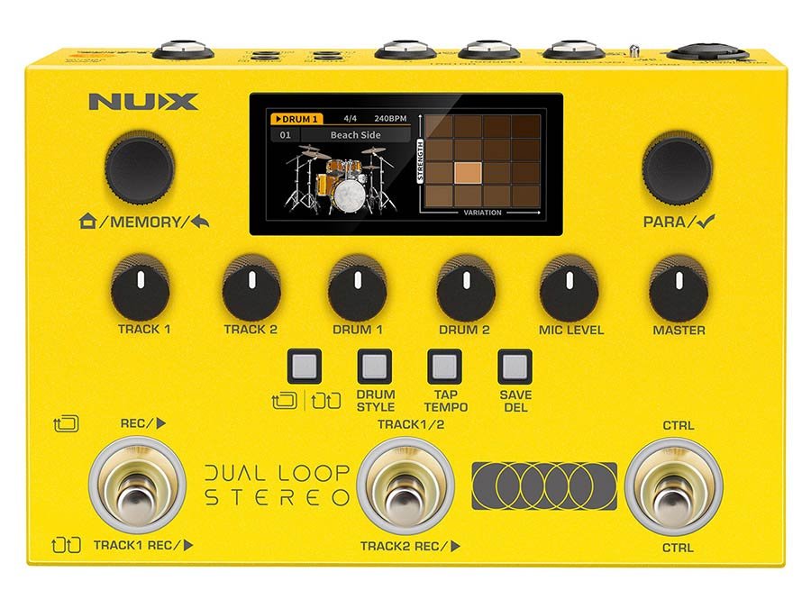 loop pedal DUAL LOOP STEREO, with NMP-2 switch pedal