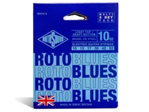 3-pack - 3 string sets electric nickel wound 10-52, light top heavy bottom
