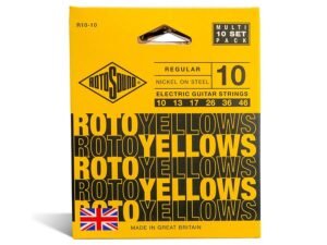 10-pack - 10 string sets electric nickel wound 10-46, regular