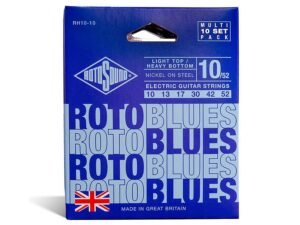 10-pack - 10 string sets electric nickel wound 10-52, light top heavy bottom