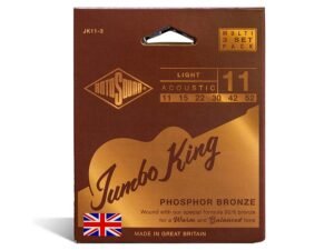 3-pack - 3 string sets acoustic phosphor bronze wound 11-52, light