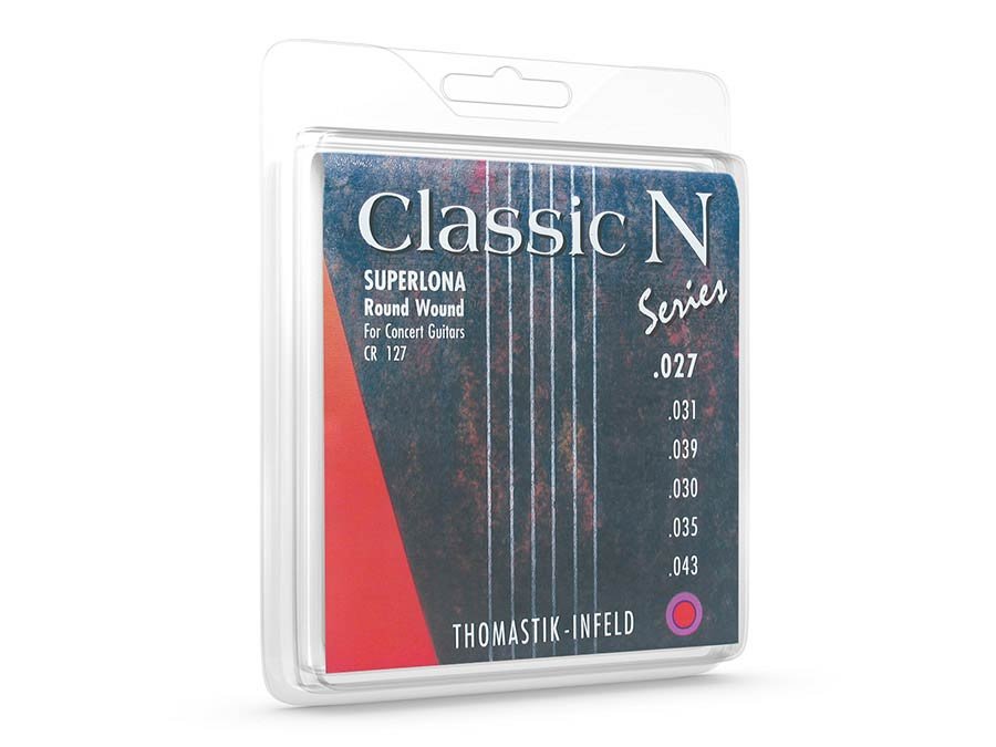 string set classic, susynthetic corea roundwound, 027-031-039-030-035-043
