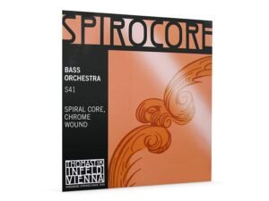 double bass string B-5 4/4 (string length 110cm) medium, spiral core, chrome