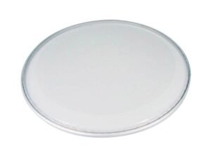 drum head, double head, clear, 24"