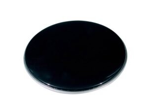 drum head, ebony black, 18"