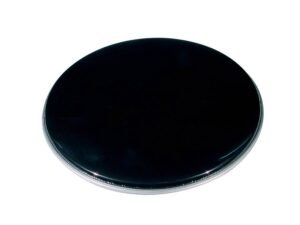 drum head, ebony black, 20"
