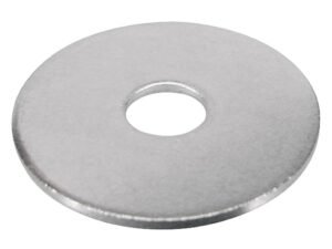 nickel plated washer for cymbal and hihat stands, 24 mm., 6mm hole, flat model