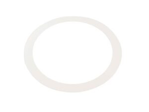 overtone control ring set for drums, transparent, 6 rings, 14"