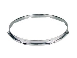 drum hoop 18", chrome plated, 8 holes