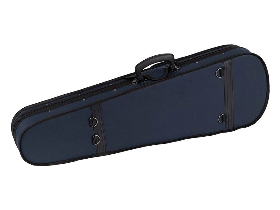 violin outfit 3/4, all solid, nitro varnish, ebony fittings, finetuner tailpiece, case, bow - Afbeelding 4