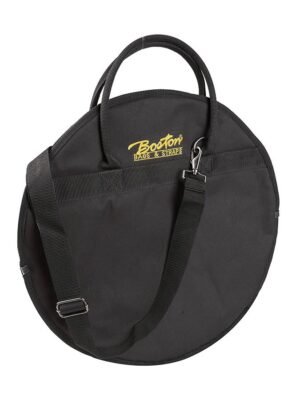 cymbals bag, black cordura, 10mm padded, with strap, 22"