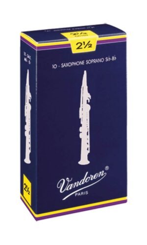 soprano saxophone reeds, 10-pack, 2.5