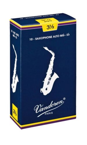 alto saxophone reeds, 10-pack, 3.5