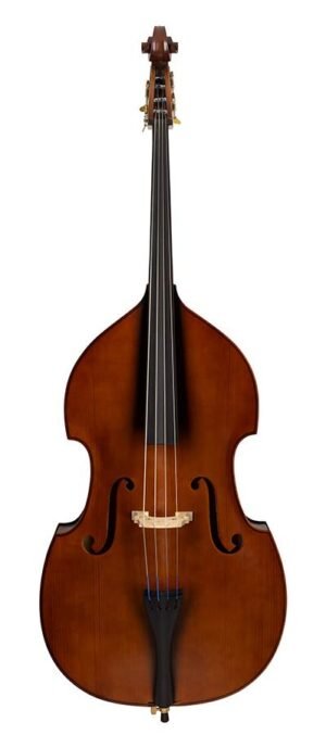 double bass outfit1/2 solid top, nitro varnish, ebony fingerboard, bag and bow