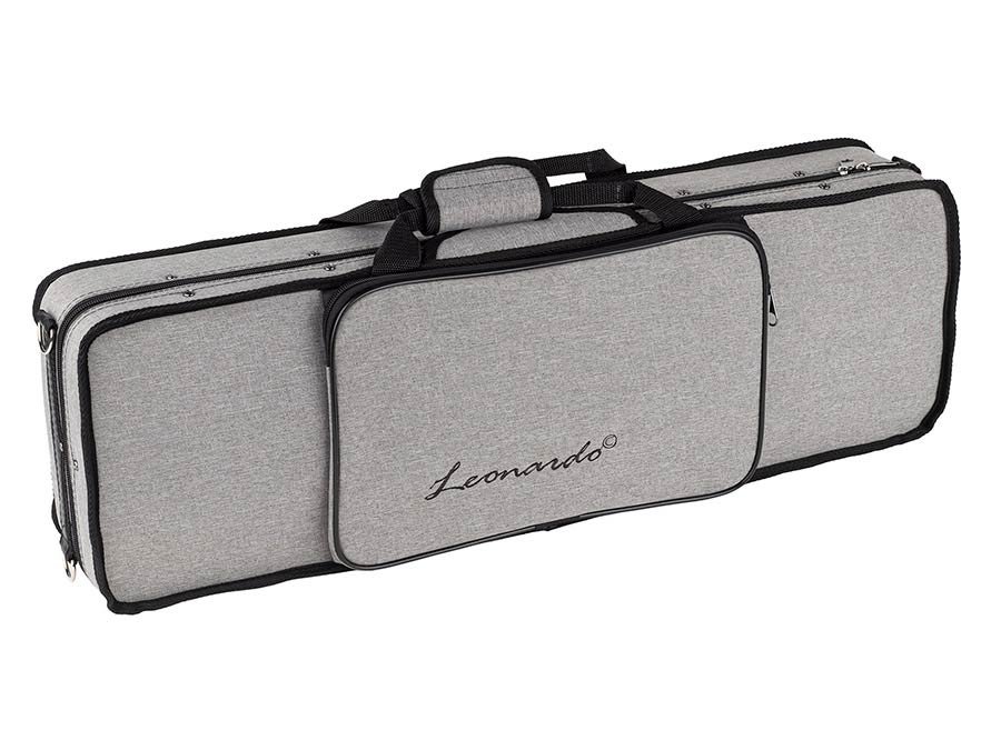 violin outfit 3/4, all solid, European flamed maple, ebony fittings, oblong case, bow - Afbeelding 7