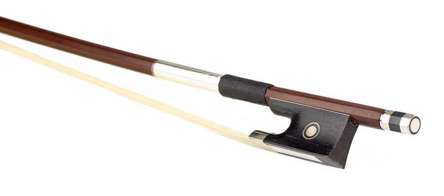 violin outfit 1/8, all solid, European flamed maple, ebony fittings, oblong case, bow - Afbeelding 5