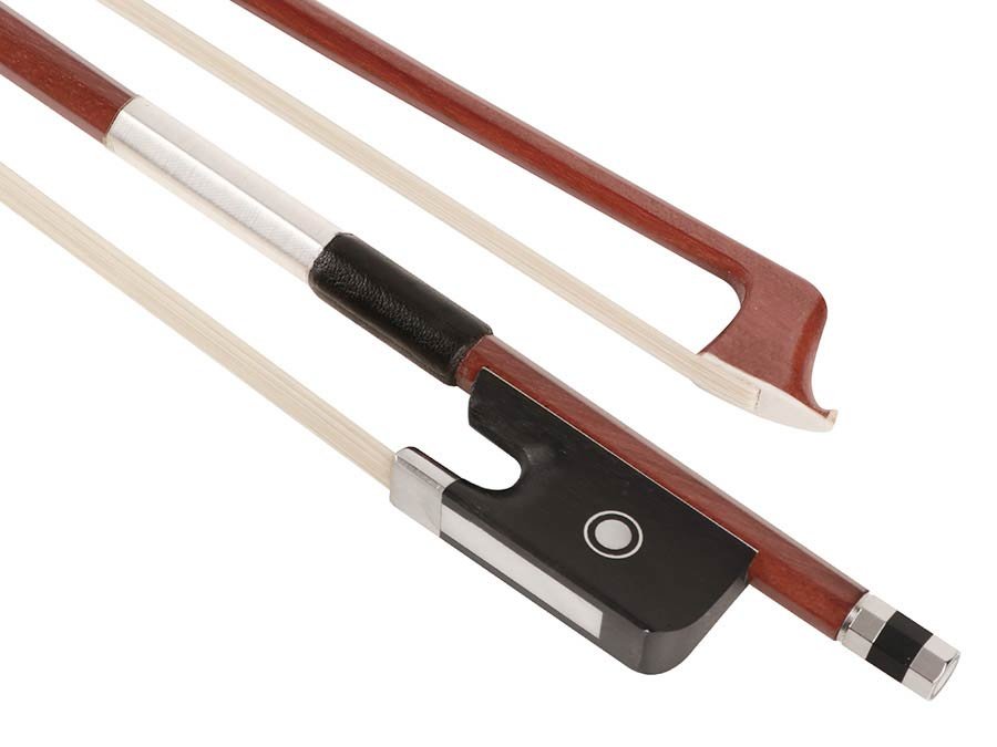 viola outfit 15.5" (39.5cm), all solid, flamed, ebony fittings, finetuner tailpiece, case, bow - Afbeelding 5