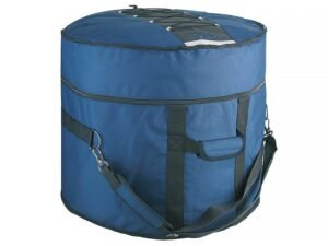 deluxe floor tom gig bag, black-blue, 15 mm. padded hardfoam, 14"