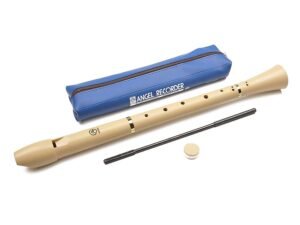 alto recorder, key: F, ABS, 3-piece, 467 mm, natural, German system