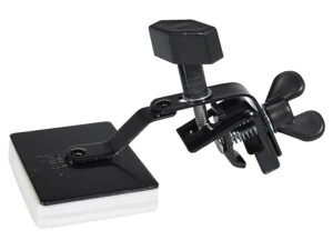 external tone control for drums, rim mount, adjustable