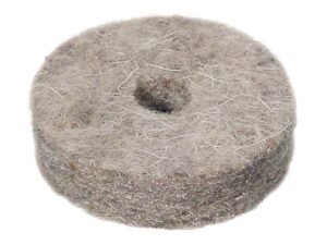 felt cymbal washer 12-pack, 12x felt washer, diameter: 38 mm., width: 8 mm.