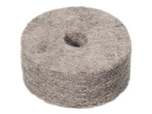 felt cymbal washer 12-pack, 12x felt washer, diameter: 38 mm., width:12 mm.