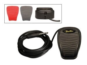 sustain pedal, plastic model, 1,8 meter fixed cable, switchable polarity