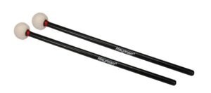 timpani mallets, 419 mm. rattan handle, pair, 38 mm. soft wood core head