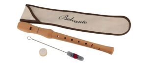 soprano recorder, key: C, baroque fingering, 2-piece