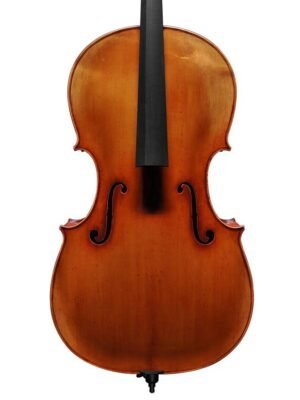 cello 4/4, selected spruce and well flamed maple, antique varnish, Stainer model