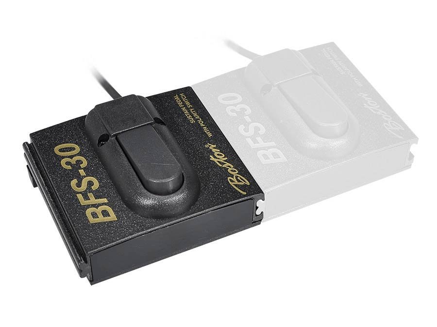 sustain pedal, aluminum linkable model, 1,8mtr fixed cable, switchable polarity - Afbeelding 4