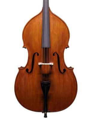 double bass 3/4 all solid, spirit varnish, ebony fingerboard, violin model