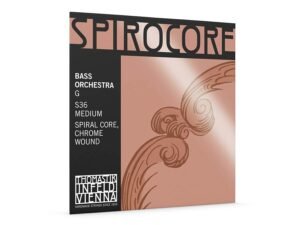 double bass string G-1 4/4 (string length 110cm) medium, spiral core, chrome
