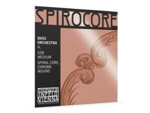 double bass string A-3 4/4 (string length 110cm) medium, spiral core, chrome