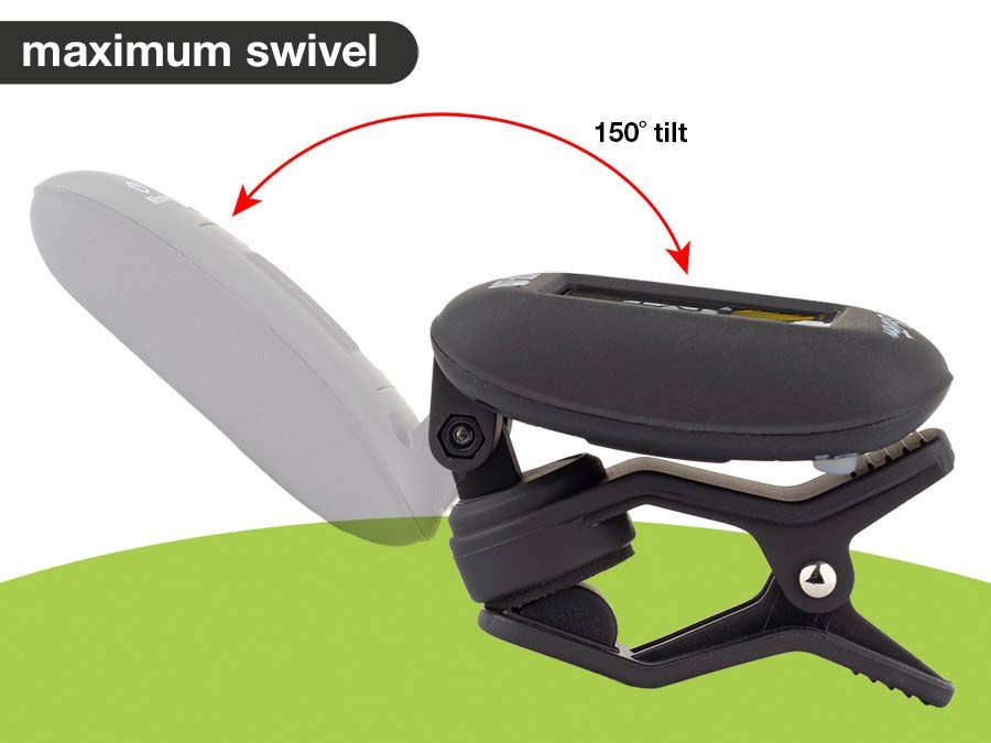 chromatic clip tuner (also G+B+U+V), with full color display, 430-450Hz - Afbeelding 7