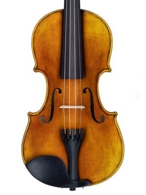 violin 1/4, oil varnish with antique finish, european maple, ebony fittings