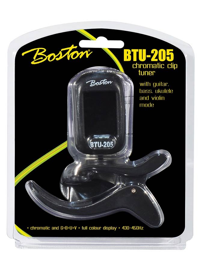 chromatic clip tuner (also G+B+U+V), with full color display, 430-450Hz, violin clip - Afbeelding 7