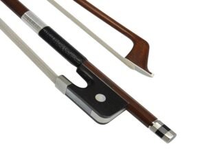cello bow 1/16, massaranduba, single eye, round