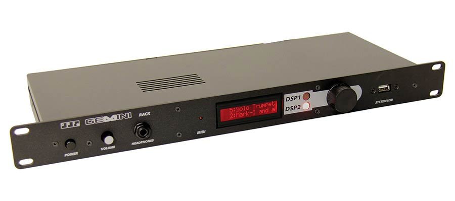 dual DSP sound module, rack version