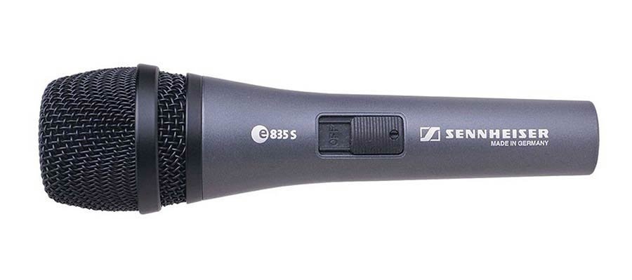 cardioid vocal microphone with on-off switch