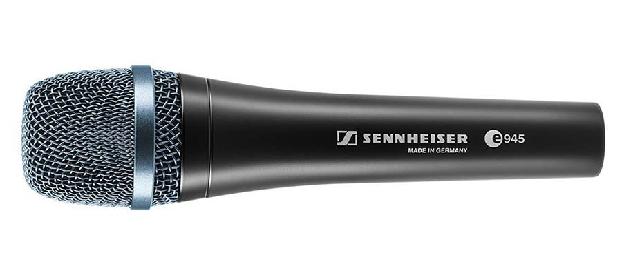 vocal microphone, dynamic, super-cardioid, 3-pin xlr-m, black, includes clip and bag