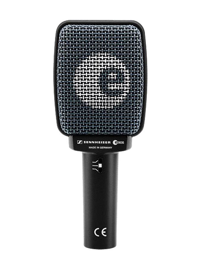 instrument microphone, dynamic, supercardioid, 3-pin xlr-m, 3x sound switch, anthracite, incl. bag - Afbeelding 2