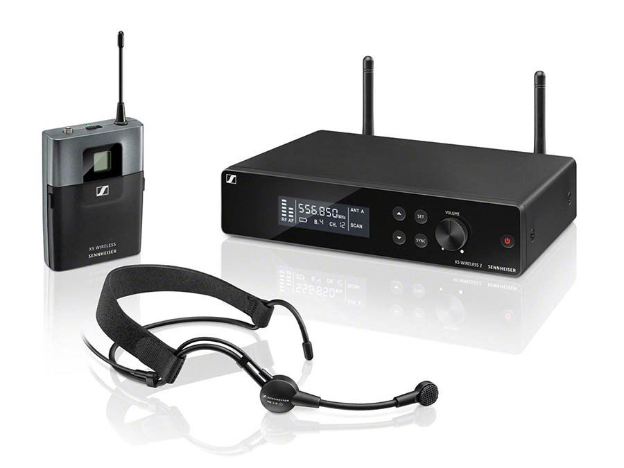 headmic system with headworn microphone, E range (821-832 MHz/863-865 MHz BE)