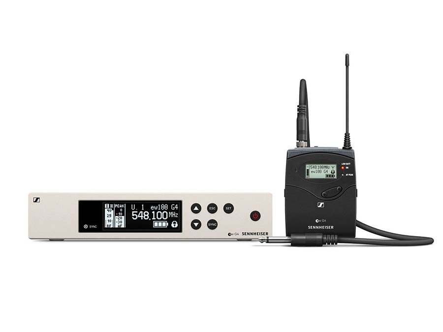 instrument system with jack cable, E range (821-832 MHz/863-865 MHz BE)
