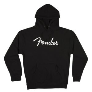 Clothing spaghetti logo hoodie, black, M